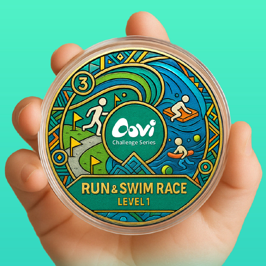 Oovi 挑戰賽-水陸耐力賽能力徽章