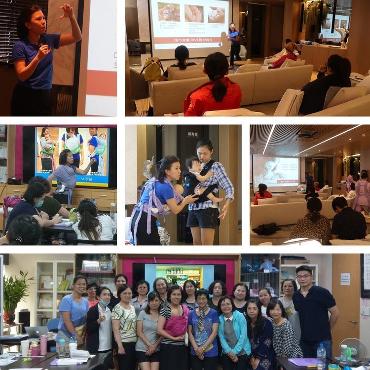 Oovi 顧問於產後護理之家進行專業講座，向新手爸媽解說M字腿與C型背的人體工學重要性。這證明 Oovi 在醫護體系中的專業權威與教育推廣實力。